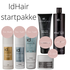 Idhair startpakke til curly's
