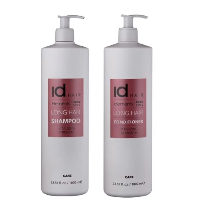 IdHAIR Elements Xclusive LONG HAIR SHAMPOO &amp; CONDITIONER // 1000 ML - ST