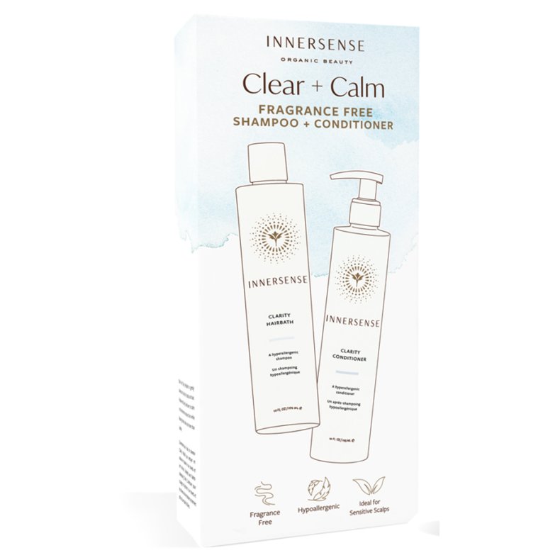 INNERSENSE - Clarity hairbath  + Clarity Conditioner st // 295 ml (Bestillingsvare)