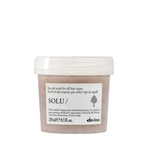 DAVINES Ess. SOLU Sea Salt Scrub 250 ml.